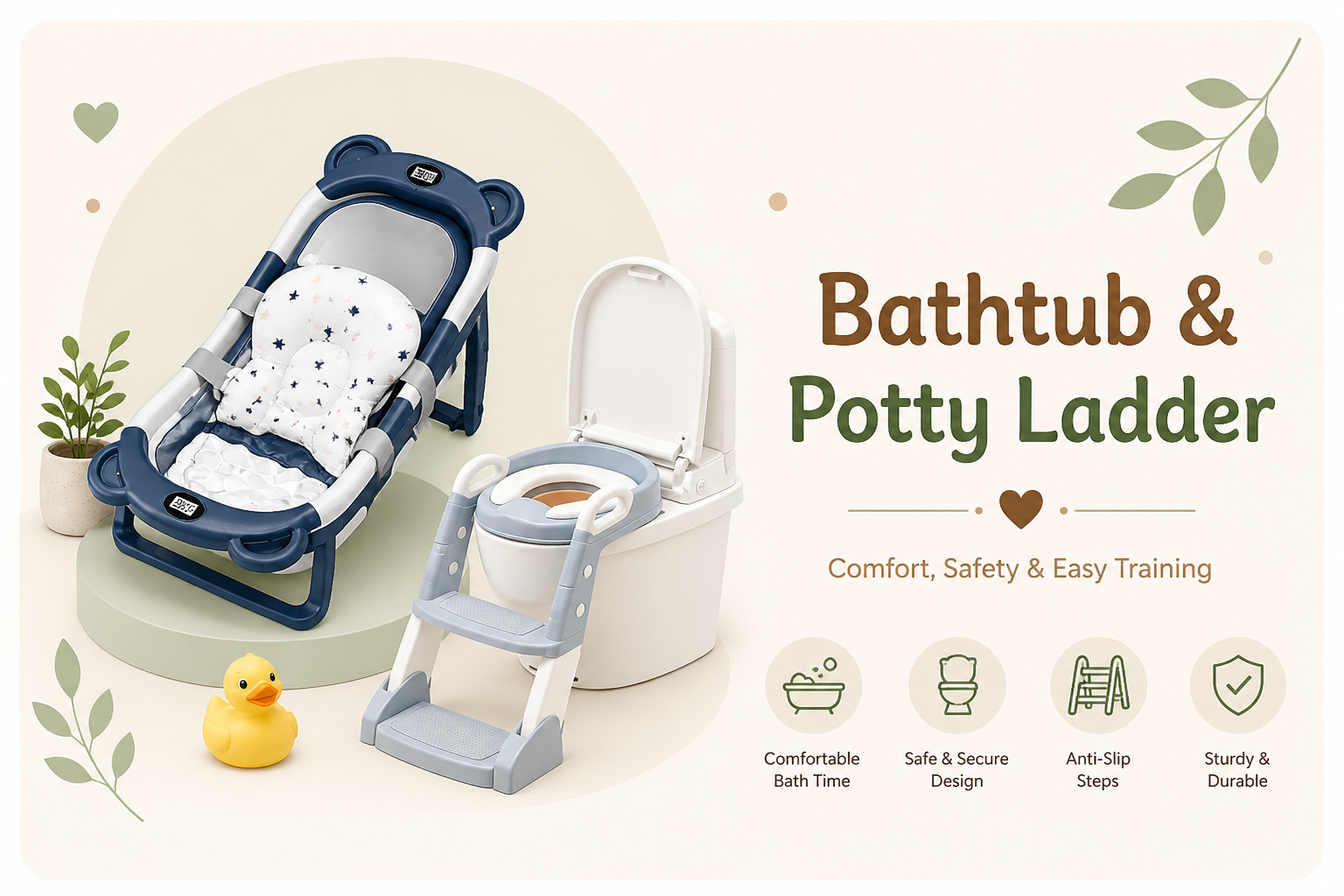 Bathtub & Potty Seat