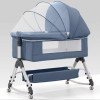 Portable Baby Bassinet Bed with Mosquito Net & Storage Basket Portable Baby Bassinet Bed with Mosquito Net & Storage Basket