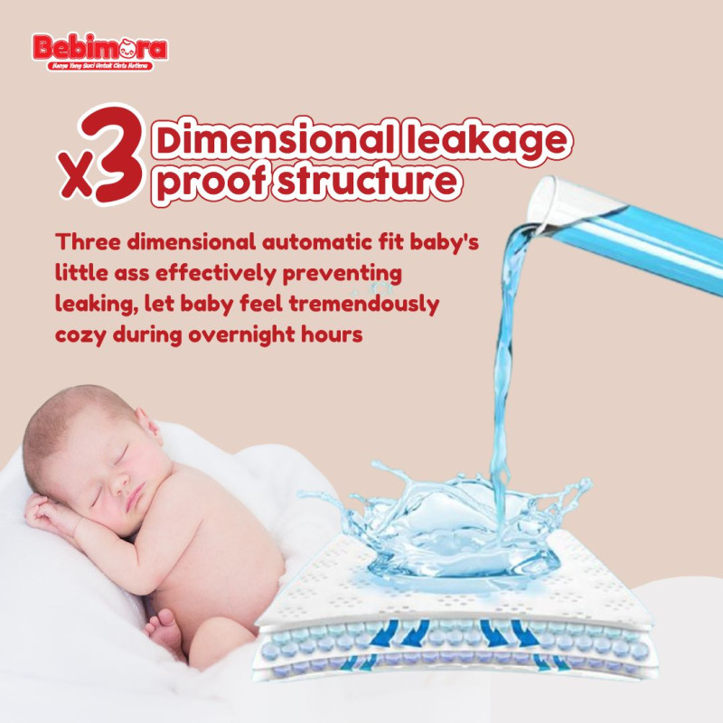 Bebimora Chlorine-Free Diapants S–XL | 12hr Leakproof, Safe & Soft Bebimora Chlorine-Free Diapants S–XL | 12hr Leakproof, Safe & Soft