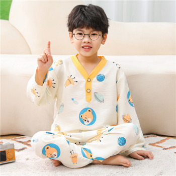 Kids Cloud Cotton Cartoon Pajama Set for Boys & Girls | Planet arrow