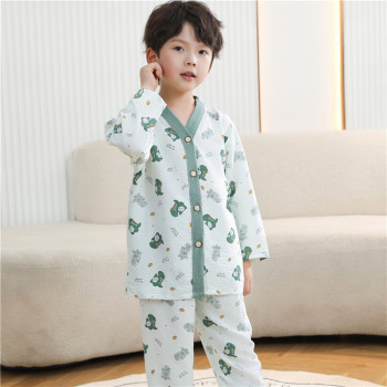 Kids Cloud Cotton Cartoon Pajama Set for Boys & Girls|Dinosaur men