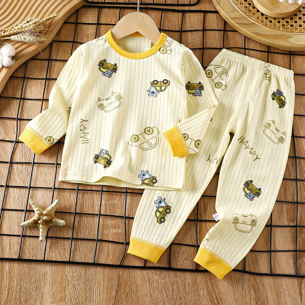 Children’s Pure Cotton Underwear & Pajamas Set — Driving Driver Children’s Pure Cotton Underwear & Pajamas Set — Driving Driver