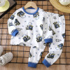 Top-Bottom Suit Boys & Girls Long Sleeve Comfortable Cute Cartoon Tops and Pants Set | Style: Crain Check Top-Bottom Suit Boys & Girls Long Sleeve Comfortable Cute Cartoon Tops and Pants Set | Style: Crain Check