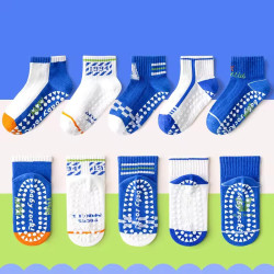 1-3 Year | 5 Pair Brown Chocolate Cozy Non-Slip Socks for Toddlers | Green Dino Grip Socks by Durian Minliu Sock | Imported China | 5 Pair Set 1-3 Year | 5 Pair Brown Chocolate Cozy Non-Slip Socks for Toddlers | Green Dino Grip Socks by Durian Minliu Sock | Imported China | 5 Pair Set