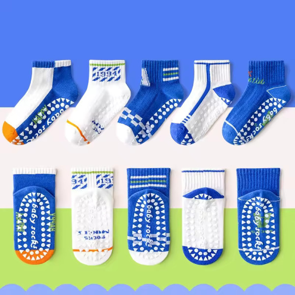 1-3 Year | 5 Pair Brown Chocolate Cozy Non-Slip Socks for Toddlers | Green Dino Grip Socks by Durian Minliu Sock | Imported China | 5 Pair Set 1-3 Year | 5 Pair Brown Chocolate Cozy Non-Slip Socks for Toddlers | Green Dino Grip Socks by Durian Minliu Sock | Imported China | 5 Pair Set