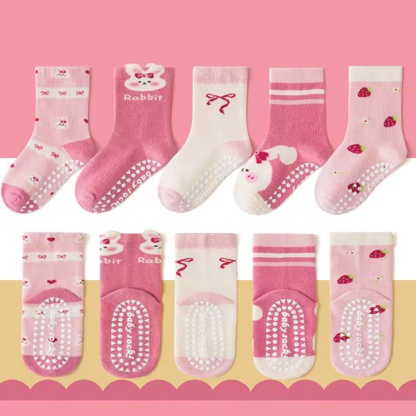 1-3 Year | 5 Pair Brown Chocolate Cozy Non-Slip Socks for Toddlers | Green Dino Grip Socks by Durian Minliu Sock | Imported China | 5 Pair Set 1-3 Year | 5 Pair Brown Chocolate Cozy Non-Slip Socks for Toddlers | Green Dino Grip Socks by Durian Minliu Sock | Imported China | 5 Pair Set