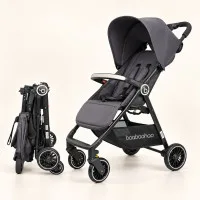 Baobaohao A2 Baby Stroller–Lightweight, Foldable, One-Click Folding, Reclining Seat