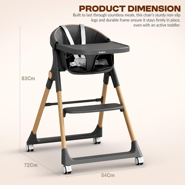 Baby Feeding Chair Price in Bangladesh | Foldable 3-in-1 High Chair