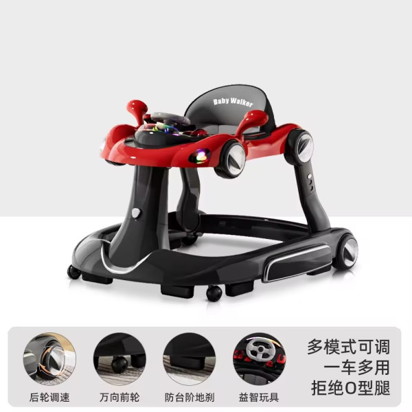 Multifunctional Comfortable Music Baby Walker Assistant Car Shape Baby Walker With Push Handle Multifunctional Comfortable Music Baby Walker Assistant Car Shape Baby Walker With Push Handle