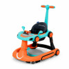 Multifunctional Comfortable Music Baby Walker Assistant Car Shape Baby Walker With Push Handle