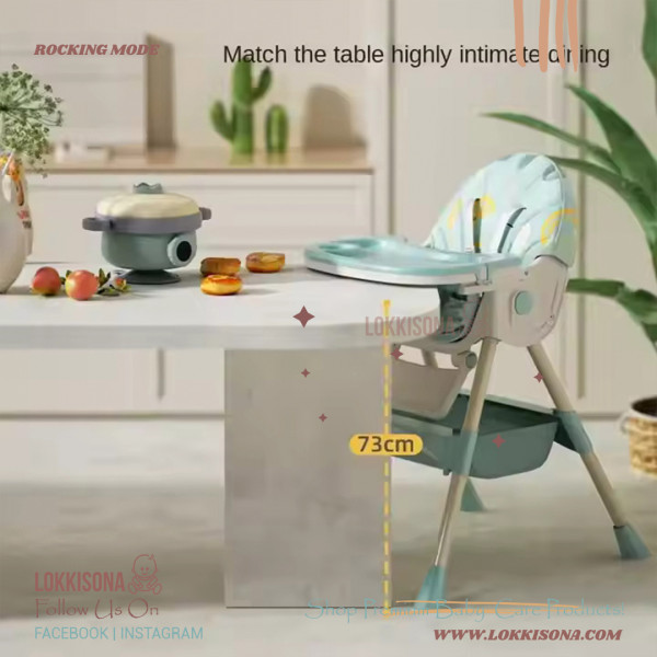 3-in-1 Baby Feeding Chair + Rocking Horse – Comfortable, Adjustable & Fun for Your Baby 3-in-1 Baby Feeding Chair + Rocking Horse – Comfortable, Adjustable & Fun for Your Baby