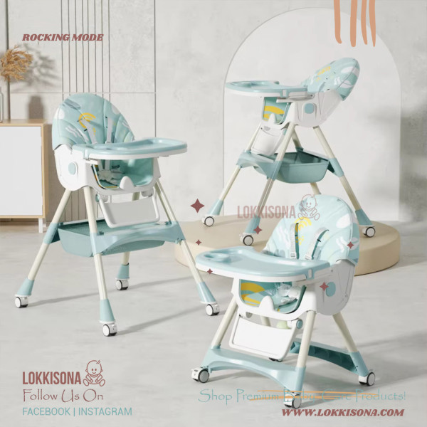 3-in-1 Baby Feeding Chair + Rocking Horse – Comfortable, Adjustable & Fun for Your Baby 3-in-1 Baby Feeding Chair + Rocking Horse – Comfortable, Adjustable & Fun for Your Baby