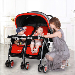 BAOBAOHAO 703A Twins Baby Stroller
