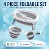 Multifunctional Folding Baby Bathtub | 4 Pcs Foldable Set Multifunctional Folding Baby Bathtub | 4 Pcs Foldable Set