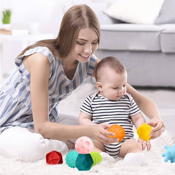 Huanger 8pcs Multi Set Develop Baby's Tactile Silicon Soft Sensory Balls Baby Texture Sensory Ball Toys Huanger 8pcs Multi Set Develop Baby's Tactile Silicon Soft Sensory Balls Baby Texture Sensory Ball Toys