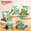 Huanger Multifunctional Baby Walkers Andador Activity Table Kids Trolley Adjustable 5 in 1 Baby Push Walker With Activity Table-Lokkisona-bangladesh