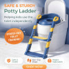 Potty Trainer Commode | With Ladder | Foldable | 2 In 1 Potty Trainer Commode | With Ladder | Foldable | 2 In 1