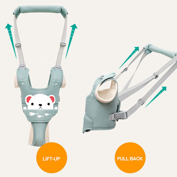 Adjustable Toddler Walking Learning Belt with Soft Cotton Harness Adjustable Toddler Walking Learning Belt with Soft Cotton Harness
