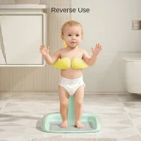 Baby Standing Bathing Tool Children's Standing Bathing Platform Infant Bathing Stool PP Bottom Washing Shower Rack