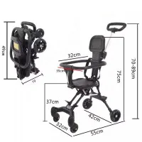 Mini Lightweight Baby Stroller | Foldable Travel Stroller 