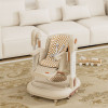 3 in 1 Foldable Portable Baby High Chair | Adjustable Feeding, Walker & Rocker Chair