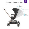 Luxurious  V16 Baby Walker Lightweight Baby Strollers can Sit or Lie Down Folding Two-way High Landscape Newborn Stroller