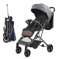 Baobaohao Y3 Baby Stroller with Luggage Handle | Travel Trolley Stroller BD