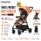 Baby stroller best travel lightweight travel baby carriage compact pram 