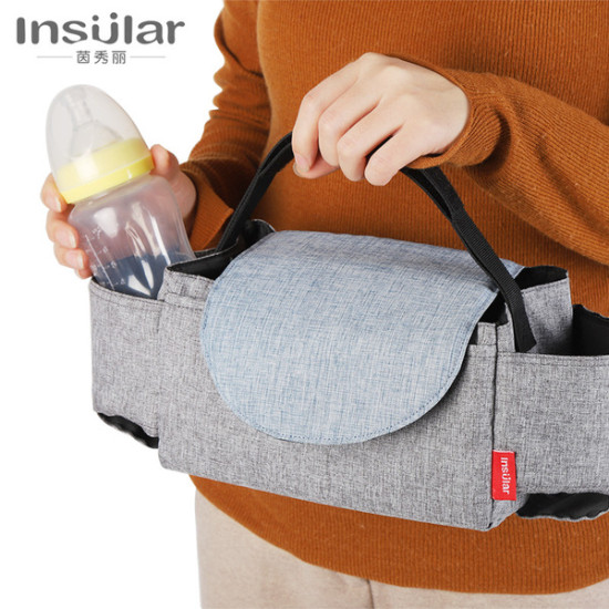 Baby Stroller Organizer Bag with Cup Holder | Storage Bag BD