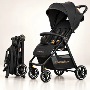 Baby stroller best travel lightweight travel baby carriage compact pram | Color Black