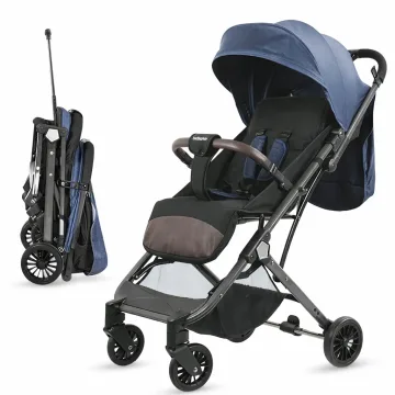 Baobaohao Y3 Baby Stroller with Luggage Handle | Travel Trolley Stroller BD