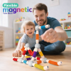 Magnetic Constructor Building Sticks with Flexible Tubes for Kids | Magnetic Constructor Building Sticks with Flexible Tubes for Kids |