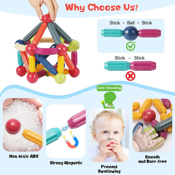 Magnetic Stick Toys