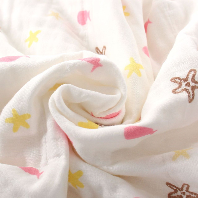 5 Pcs - Six Layer Face Towel Cotton Washcloth Cum Baby Towel | Very Soft & Smooth | 5 Pcs Set | Mixed Printed-Lokkisona-bangladesh 5 Pcs - Six Layer Face Towel Cotton Washcloth Cum Baby Towel | Very Soft & Smooth | 5 Pcs Set | Mixed Printed-Lokkisona-bangladesh