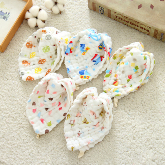 5 Pcs - Six Layer Face Towel Cotton Washcloth Cum Baby Towel | Very Soft & Smooth | 5 Pcs Set | Mixed Printed 5 Pcs - Six Layer Face Towel Cotton Washcloth Cum Baby Towel | Very Soft & Smooth | 5 Pcs Set | Mixed Printed