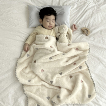 Korean Style Baby Flannel Blanket for Newborns & Kids|Specifications: (35*51 Inchi)