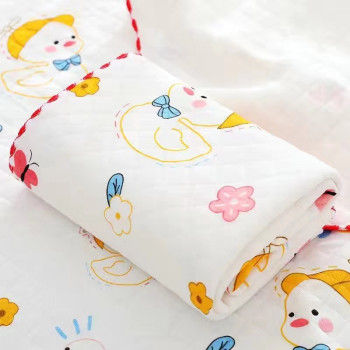 Warm Cotton Baby Swaddle Blanket for Newborns|Cartoon Fawn| Color Duck| Specifications: ( 33*33 Inchi ) Warm Cotton Baby Swaddle Blanket for Newborns|Cartoon Fawn| Color Duck| Specifications: ( 33*33 Inchi )