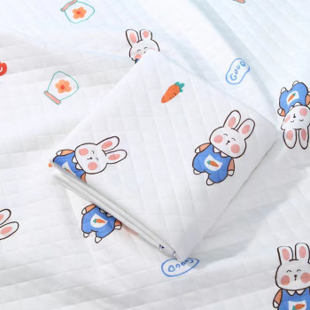 Warm Cotton Baby Swaddle Blanket for Newborns|Cartoon Fawn| Bottle rabbit| Specifications: ( 33*33 Inchi )