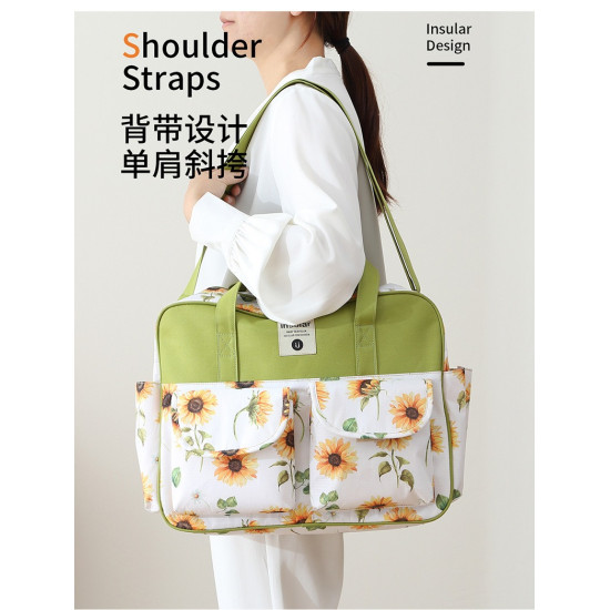 Yinxiuli Multifunctional Cross-Body Mommy Bag for Pregnant Women, Fashionable Waterproof Mother and Baby Bag, Portable Maternity Bag, Mother Bag