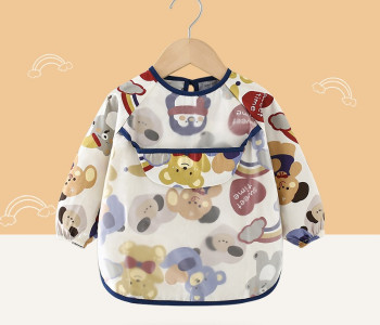 Long-Sleeved Anti-Dressing Waterproof Baby’s Dining Clothes Children’s Apron Baby’s Bib Guard| Winnie the Pooh | 0-2 Year Long-Sleeved Anti-Dressing Waterproof Baby’s Dining Clothes Children’s Apron Baby’s Bib Guard| Winnie the Pooh | 0-2 Year