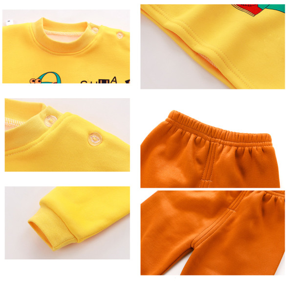 Children's Clothing Top-Bottom Set | For Cool Night and AC Room | Velvet Rabbit Children's Clothing Top-Bottom Set | For Cool Night and AC Room | Velvet Rabbit