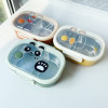 Lunch box for children with inside stainless steel