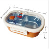 Lunch box for children with inside stainless steel