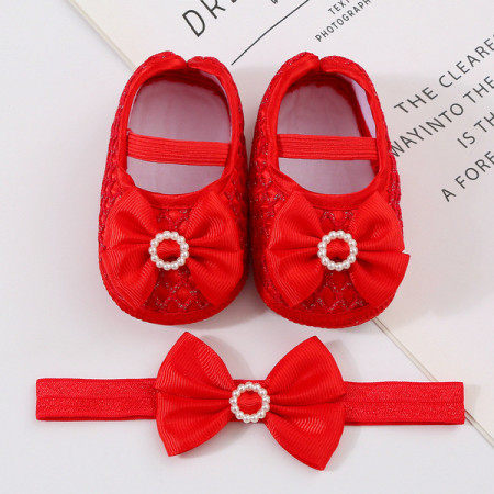 0-12 Months Baby show with Headband | Round Pear | Style D