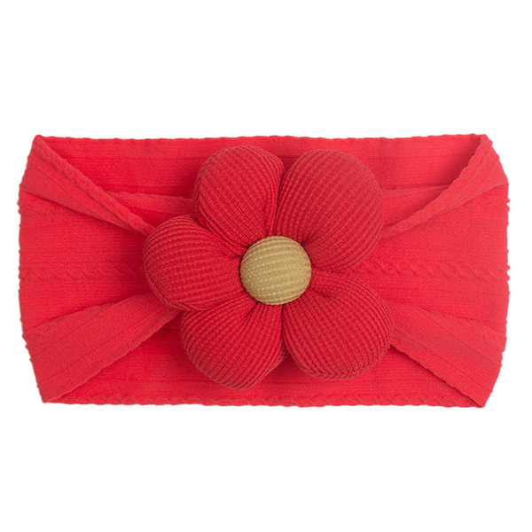Burlap Headband | 0-3 Years | Red-Lokkisona-bangladesh