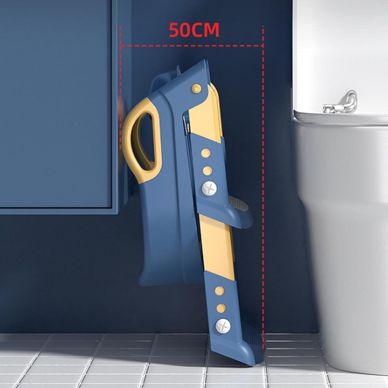 Children's Toilet Seat with Step Stool – Foldable & Safe Potty Training-Lokkisona-bangladesh Children's Toilet Seat with Step Stool – Foldable & Safe Potty Training-Lokkisona-bangladesh