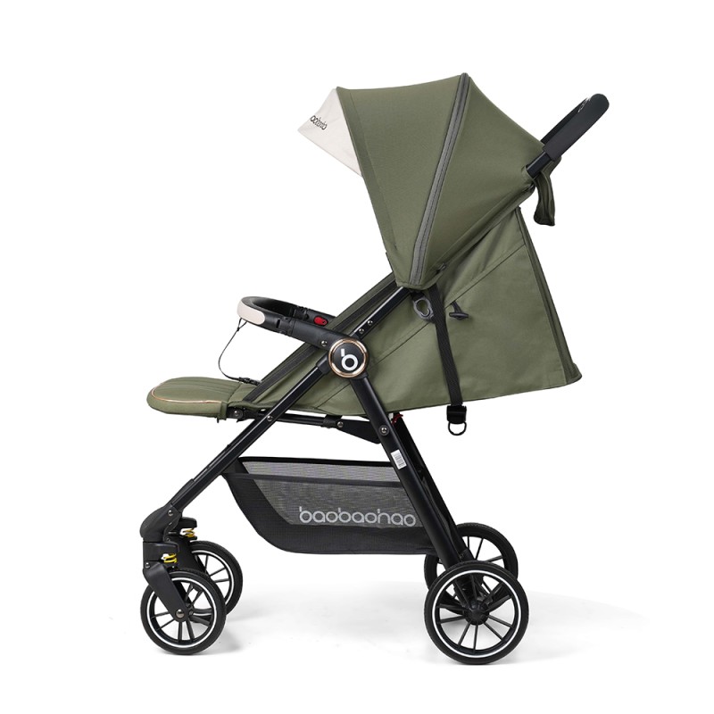 Baobaohao A6 Lightweight Baby Stroller | Solid Olive-Lokkisona-bangladesh
