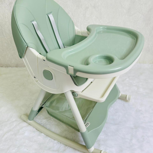 Rocking Horse Baby Feeding Chair | Height Adjustable, Seat Reclyning System, Rocking Horse | Solid Paste