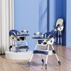3-In-1 Premium Quality Foldable Baby Feeding high Chair | Multifuntional | Green Color-Lokkisona-bangladesh