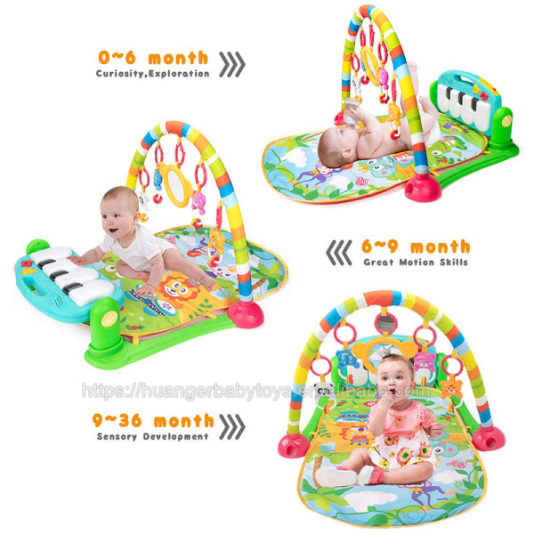 Baby Musical Gym Playmat - Piano Gym | Huanger
